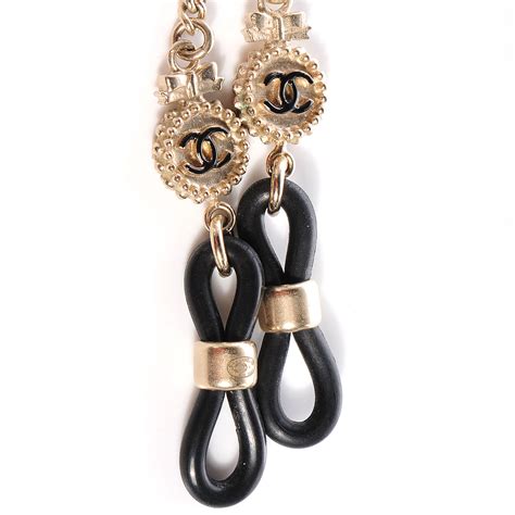 eyeglass chain chanel|eyeglass chain holders luxury.